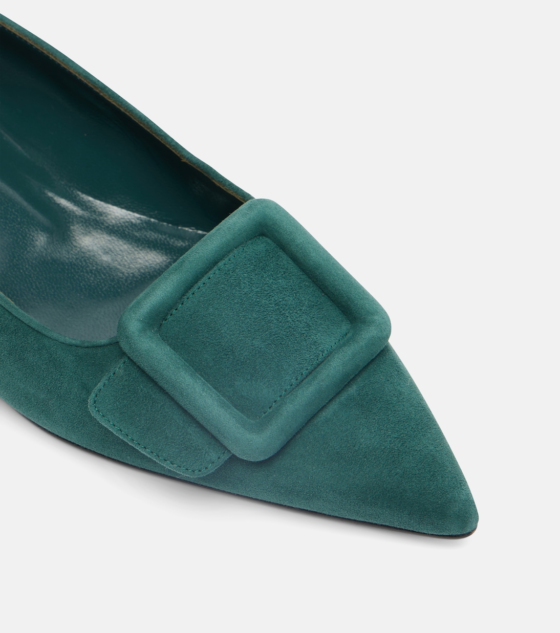 Maysale suede ballet flats | Manolo Blahnik