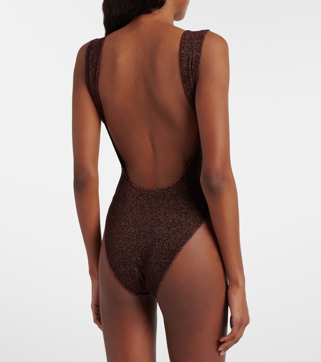 Lumière ring-detail swimsuit | Oséree