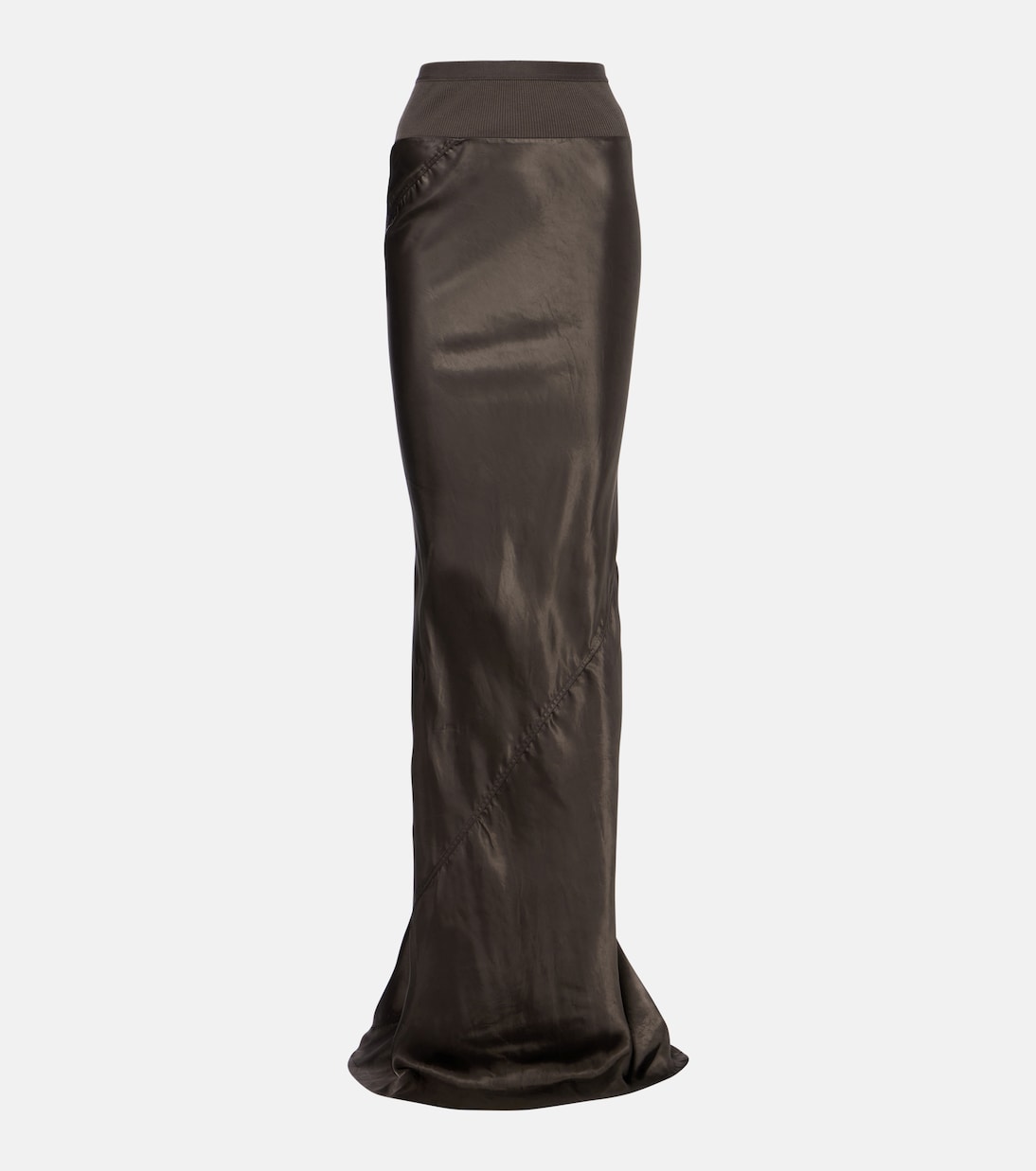 Satin maxi skirt | Rick Owens