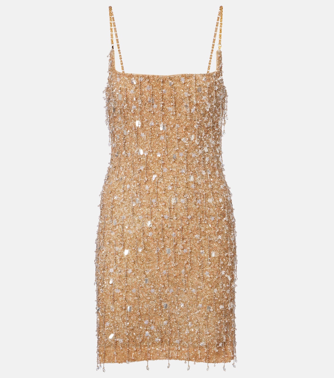 Drops of Champagne embellished minidress | Là Fuori