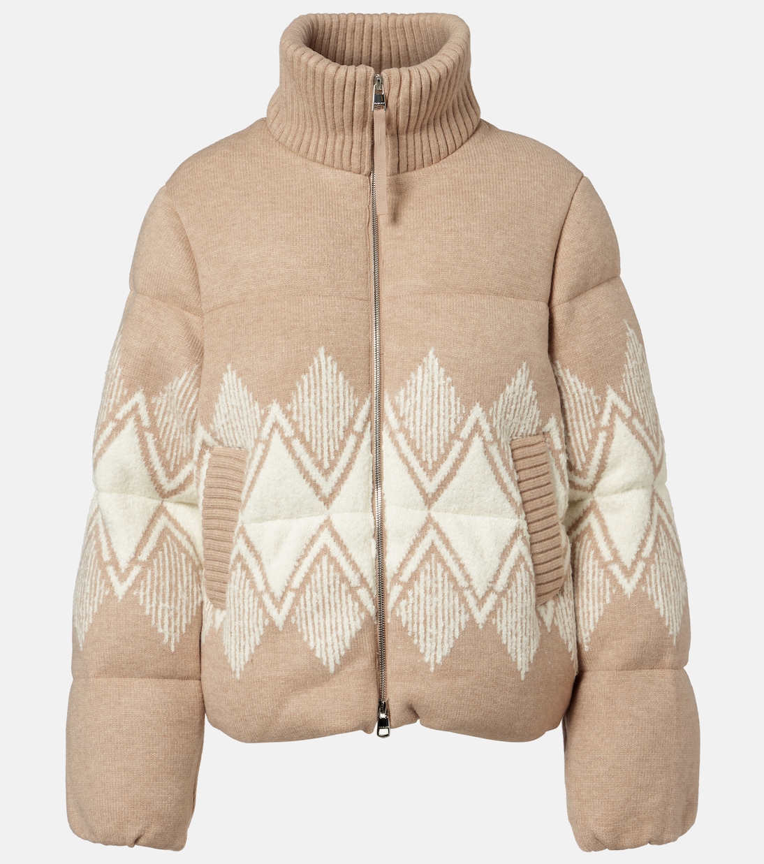 Belinda knitted puffer jacket | Varley