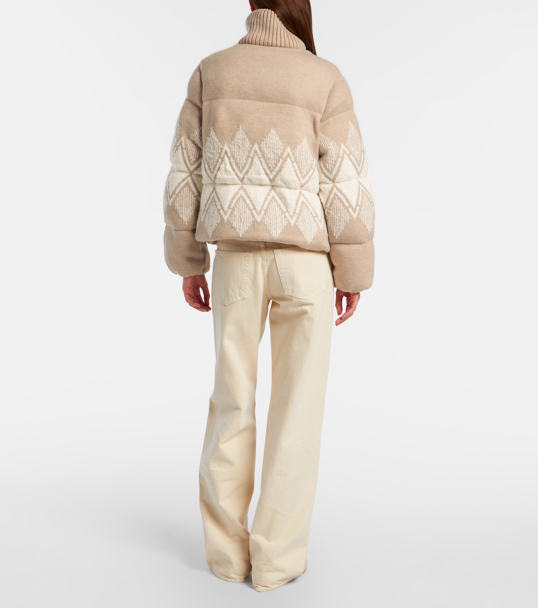 Belinda knitted puffer jacket | Varley