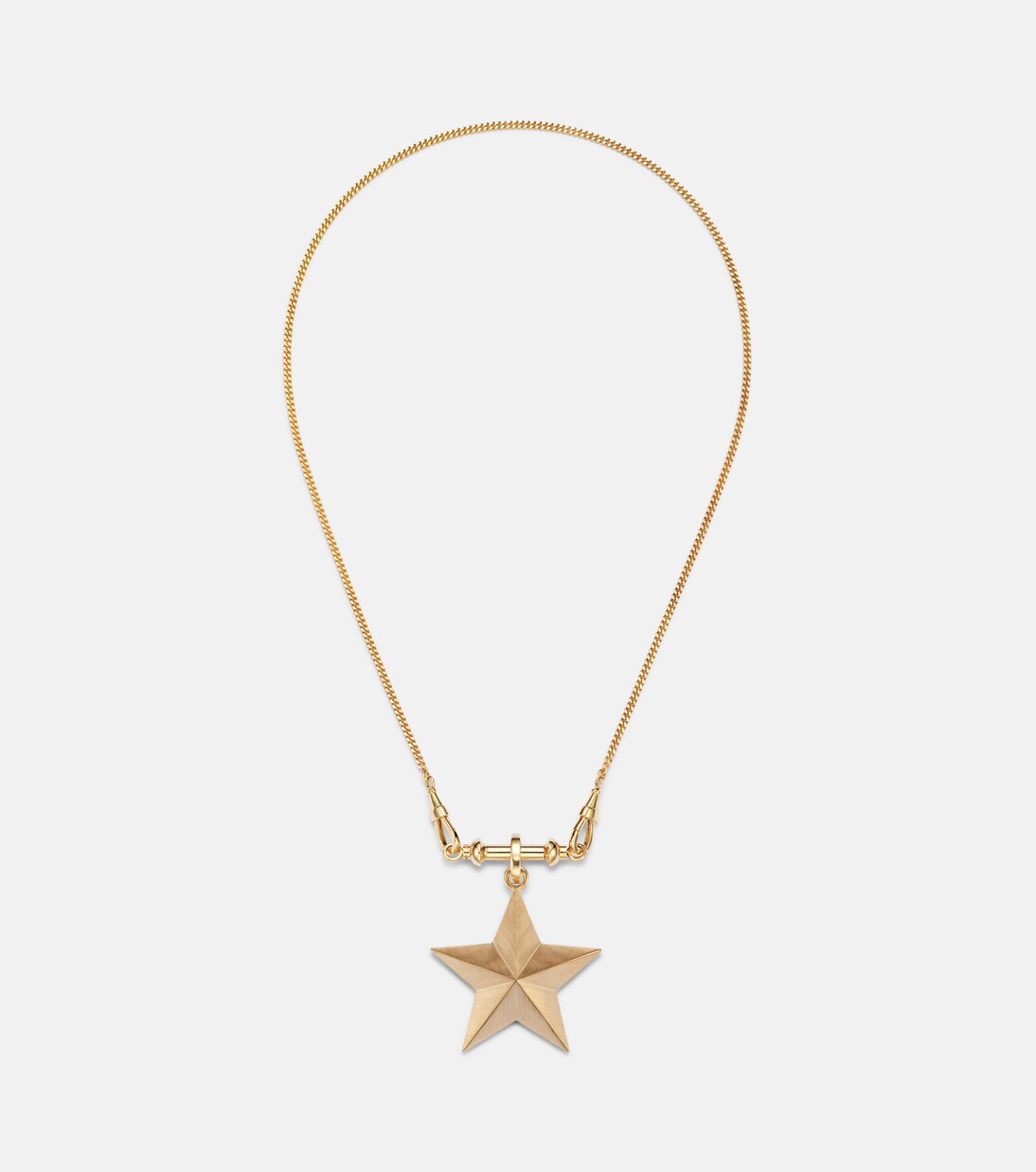 Connector 18kt gold charm necklace with jasper and diamonds | Marie Lichtenberg