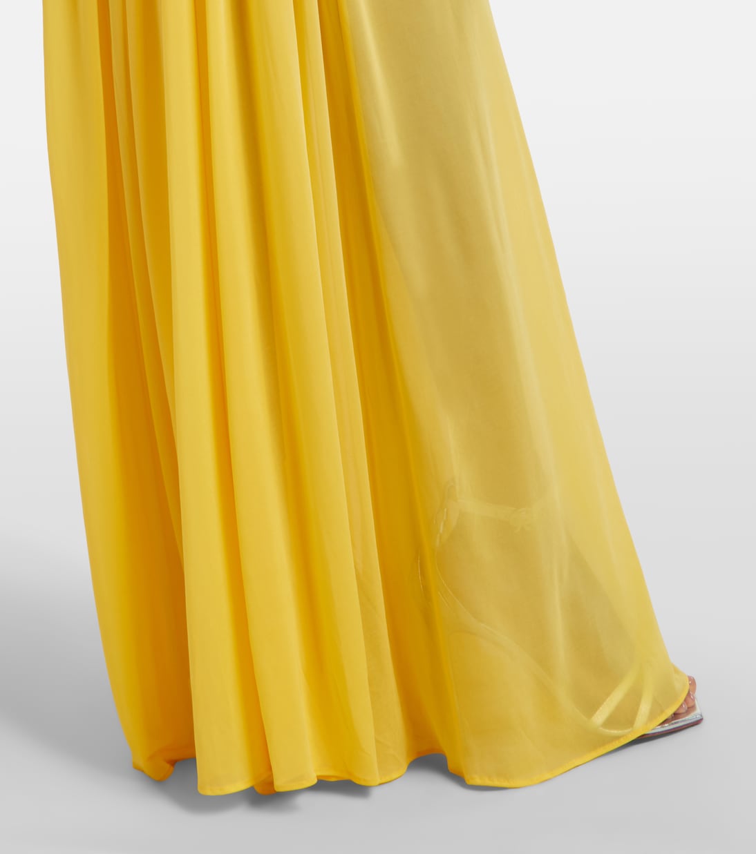 Maxikleid Verner aus Jersey mit Spitze | Christopher Esber