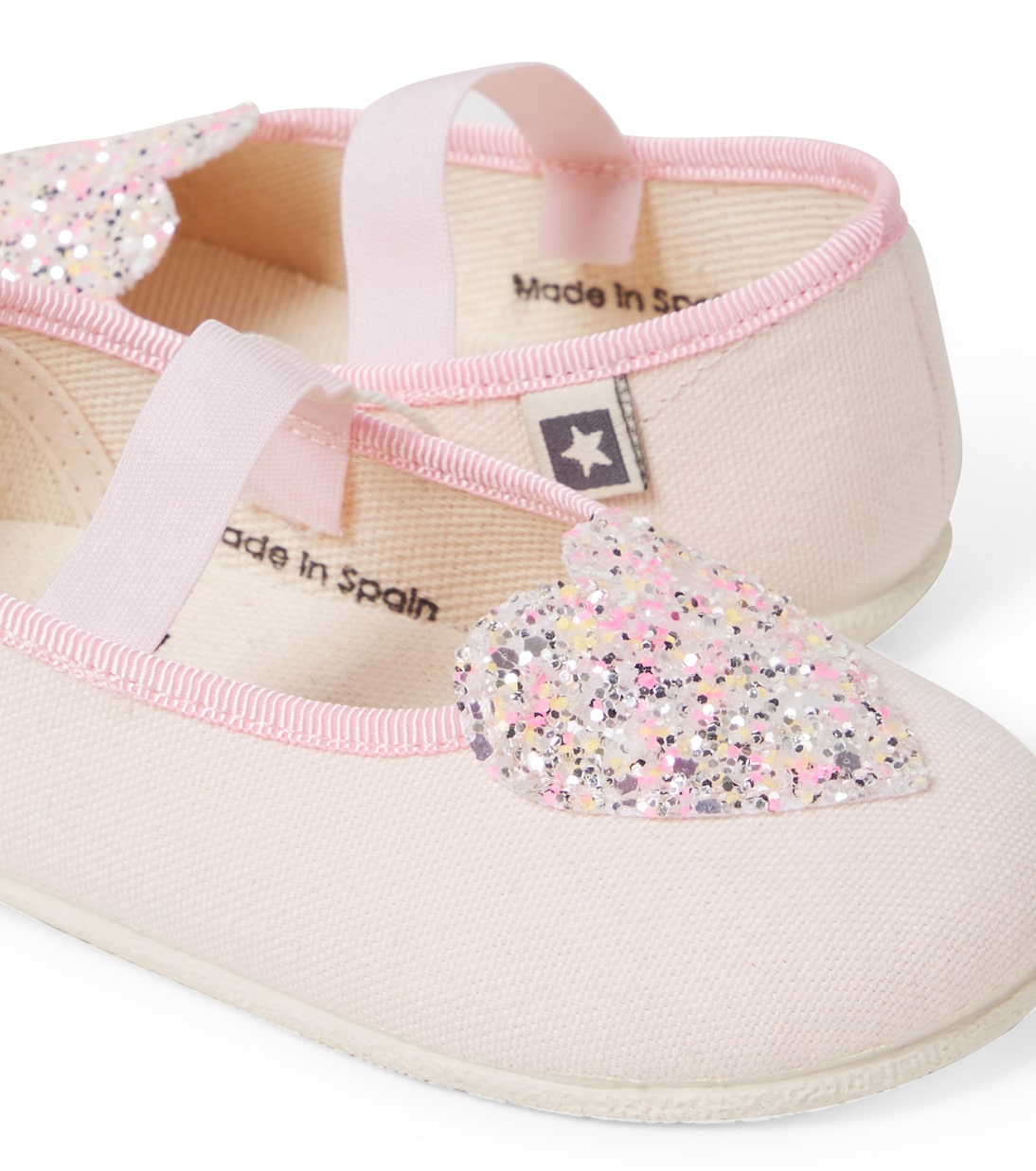 Mary-Jane-Ballerinas Sarah mit Glitter | Bonton