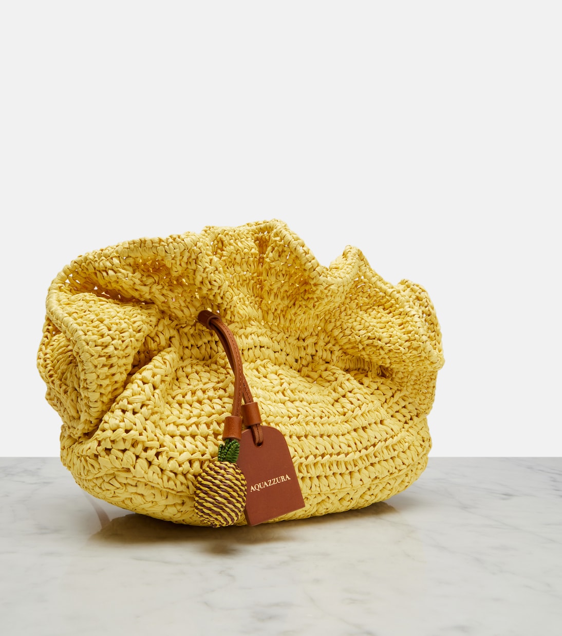 Paradise raffia clutch | Aquazzura