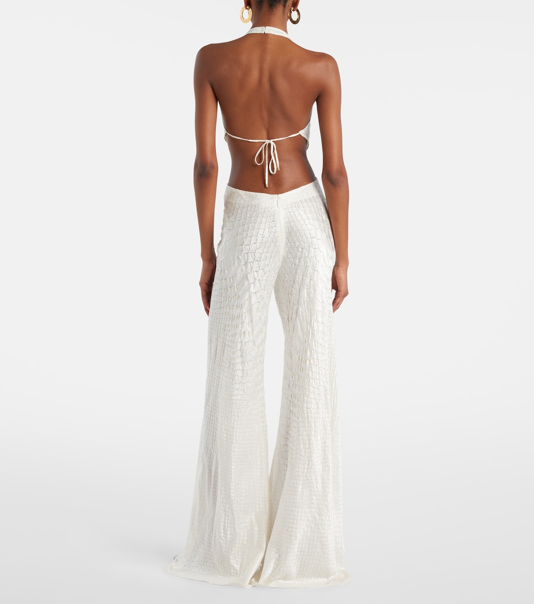 Mono con cuello halter adornado | Roberto Cavalli