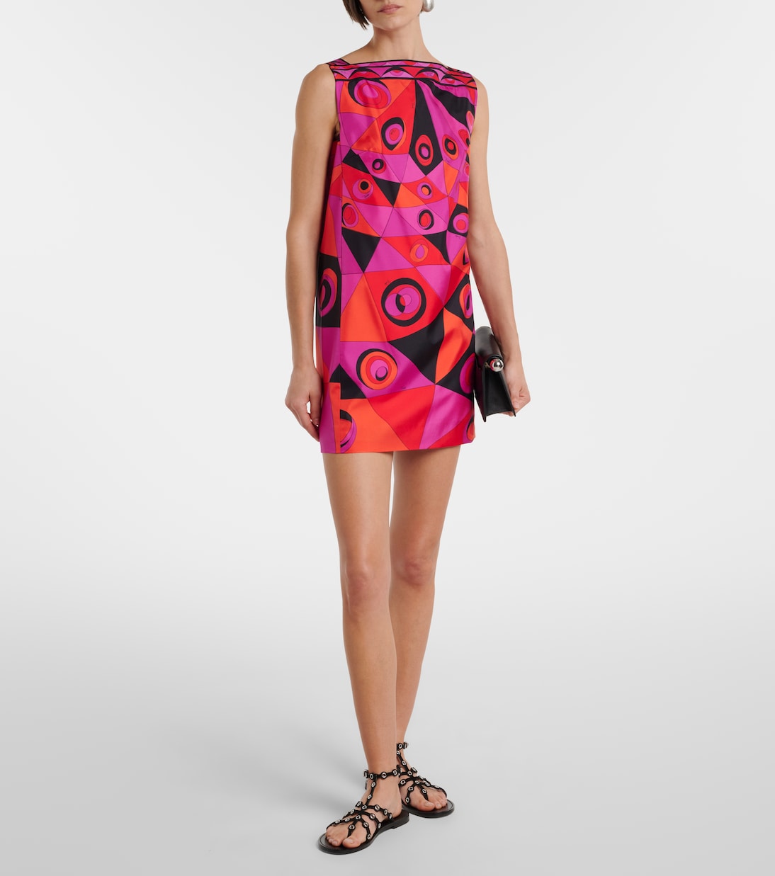 Occhi silk twill minidress | Pucci