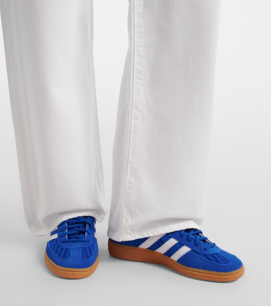 Handball Spezial leather-trimmed sneakers | Adidas
