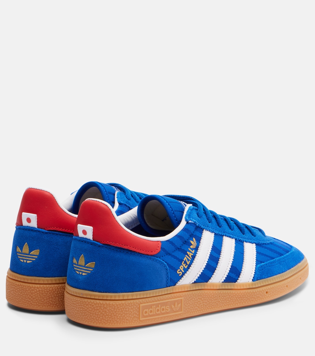 Handball Spezial leather-trimmed sneakers | Adidas