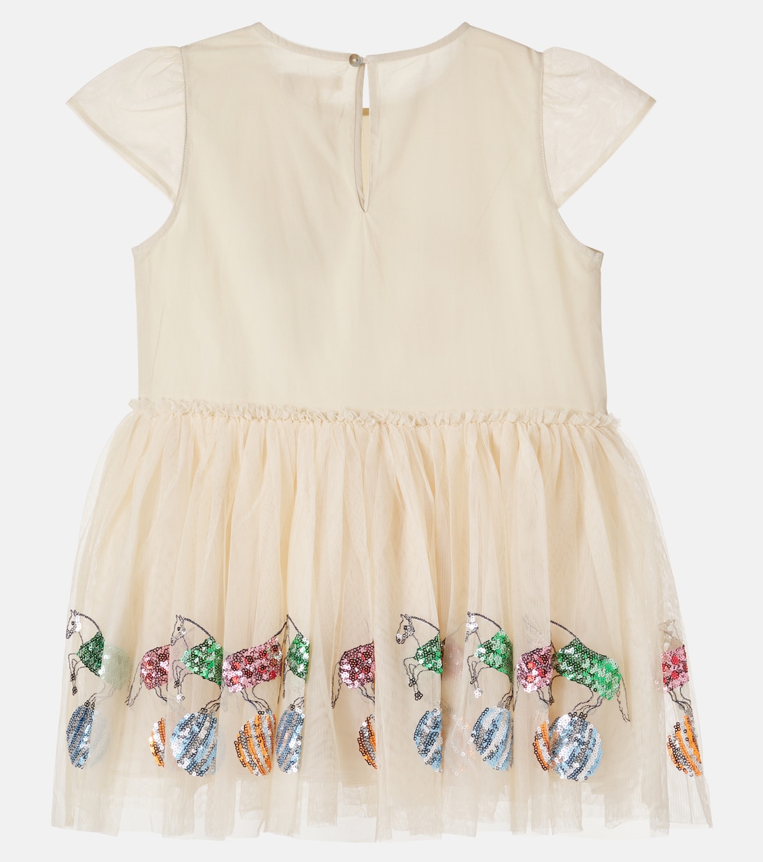 Odette sequined tulle-trimmed dress | Konges Sløjd