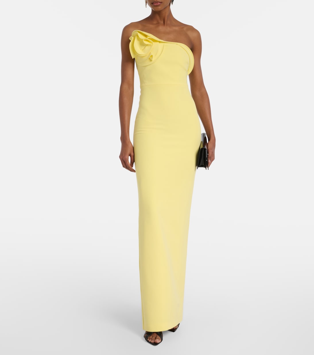 Floral-appliqué gown | Roland Mouret