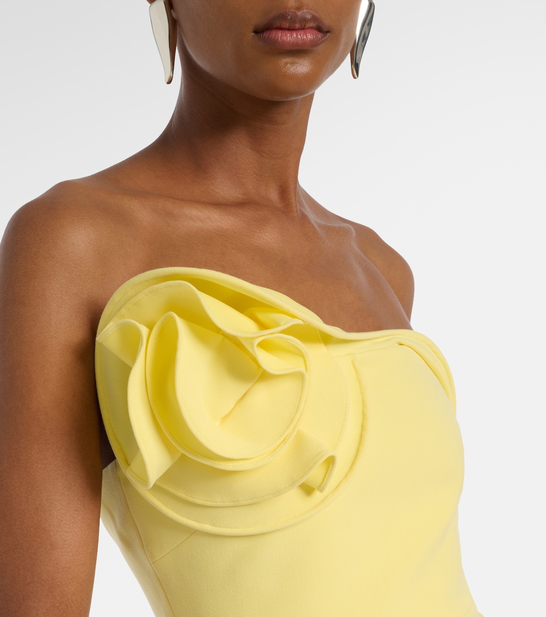 Floral-appliqué gown | Roland Mouret