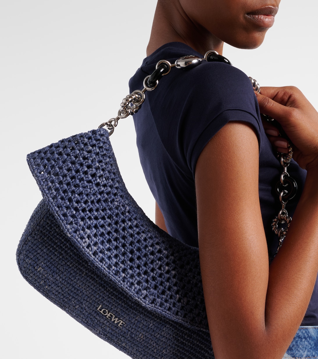 Bolso al hombro Paula's Ibiza Ola Medium | Loewe