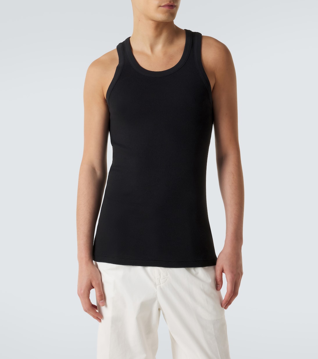 Tanktop aus Rippstrick | Auralee