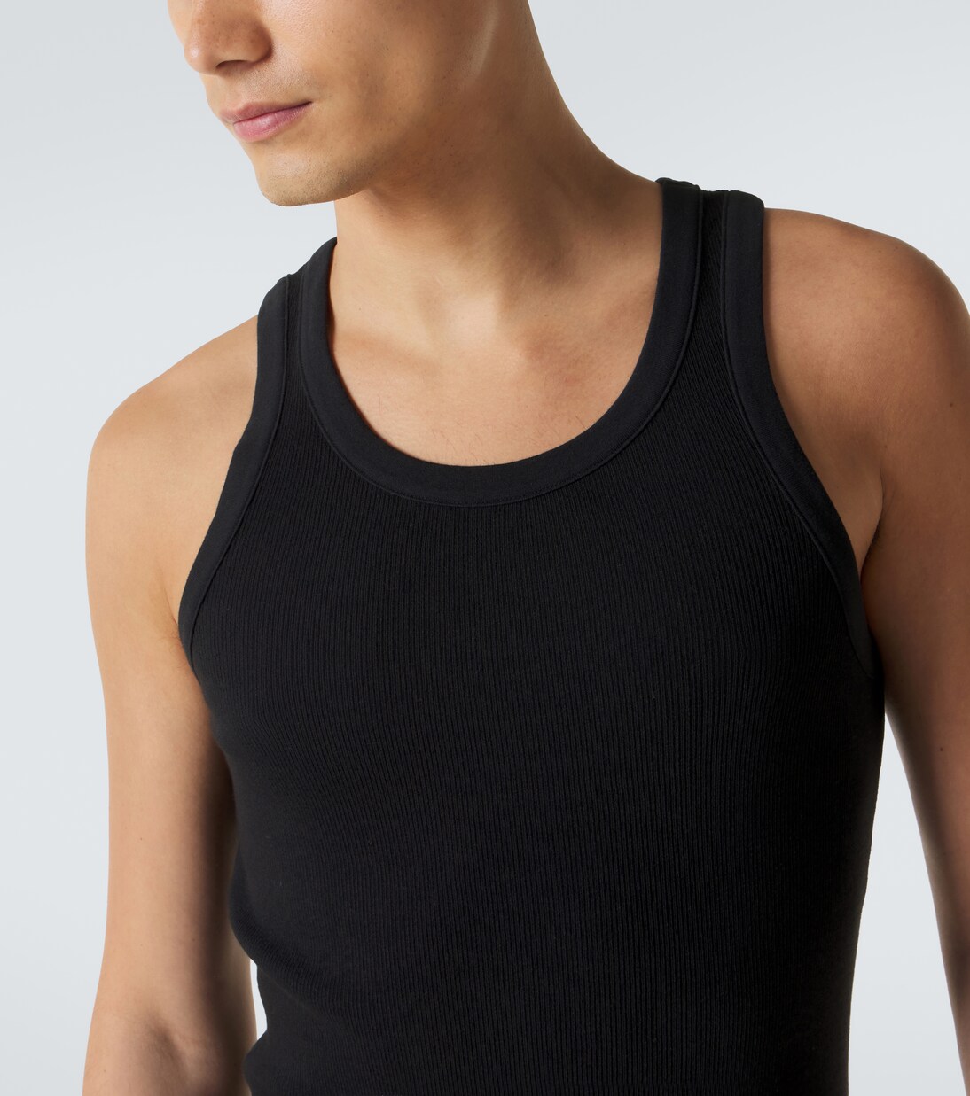 Tanktop aus Rippstrick | Auralee
