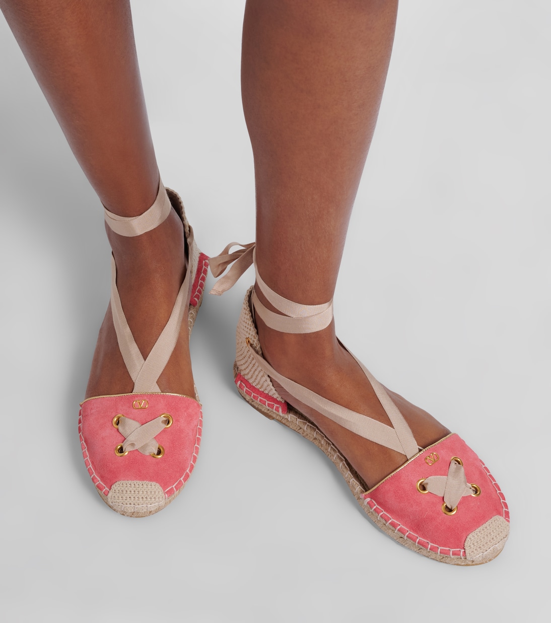 Espadrilles Resort aus Veloursleder | Valentino Garavani
