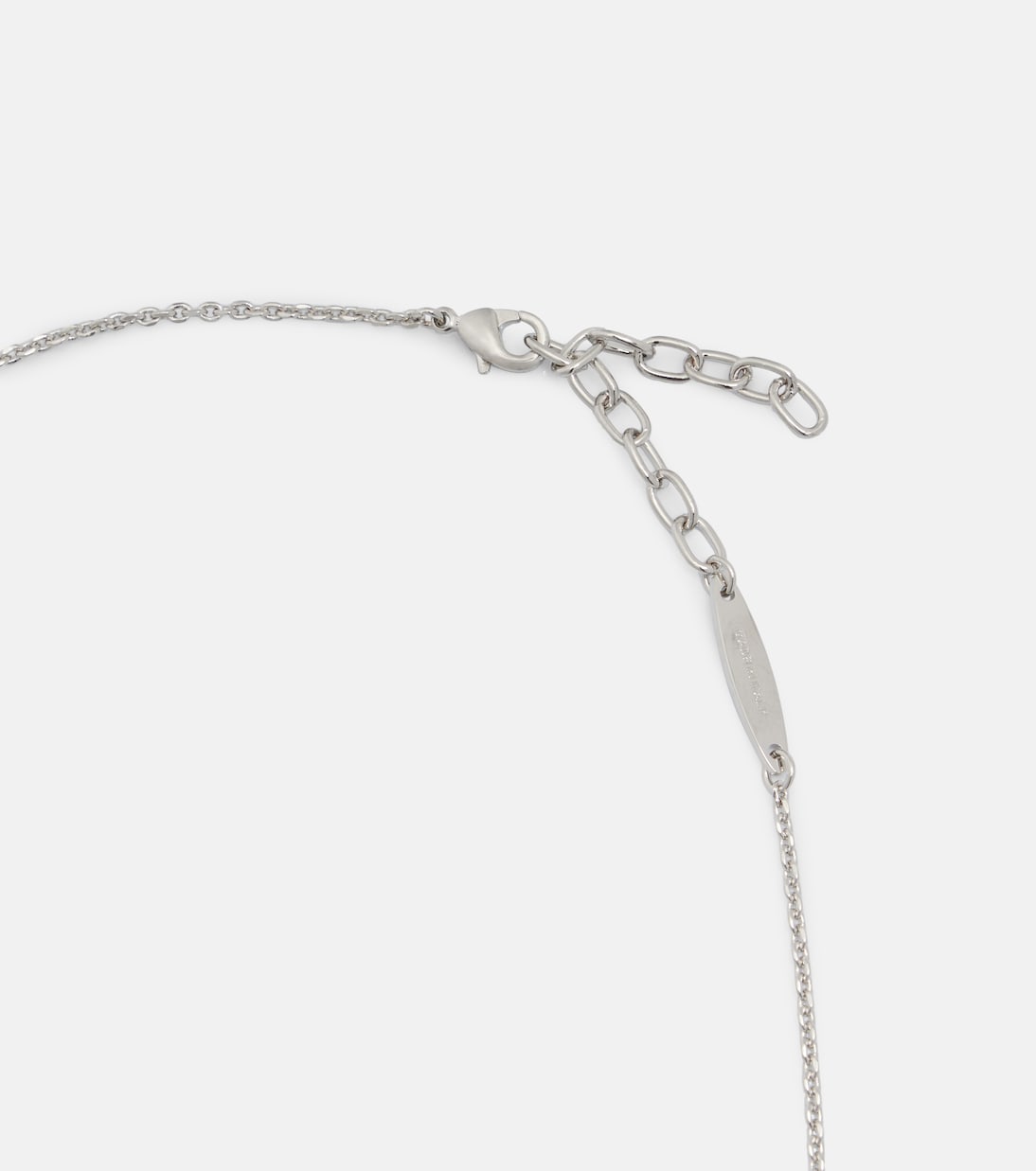 Gancini crystal-embellished necklace | Ferragamo