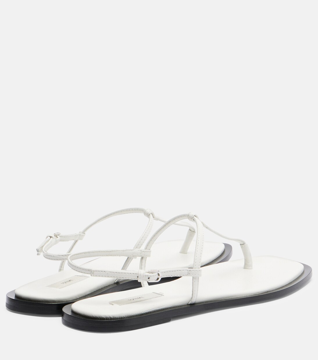 Leather thong sandals | Toteme