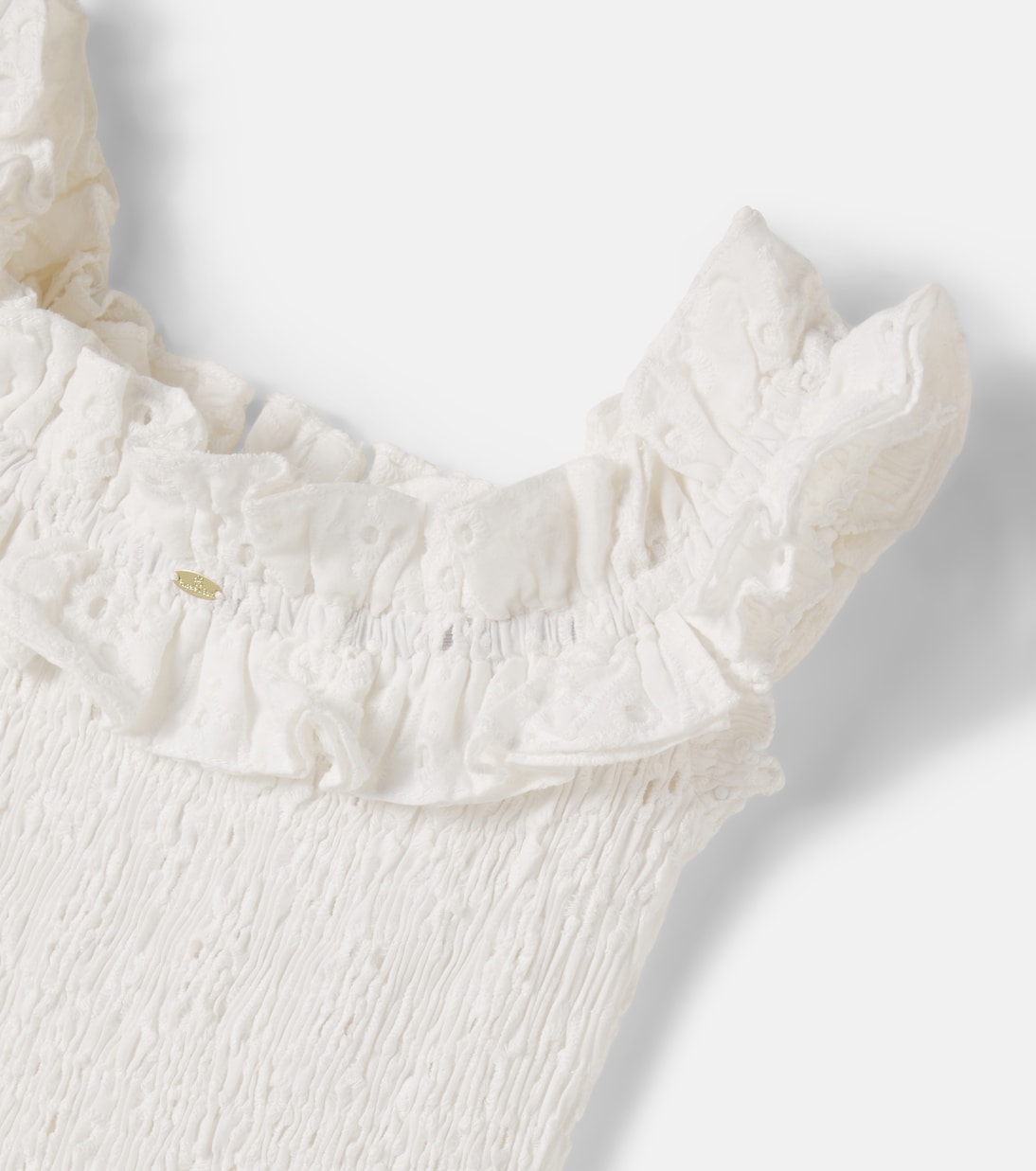 Suzanne broderie anglaise cotton dress | Poupette St Barth Kids