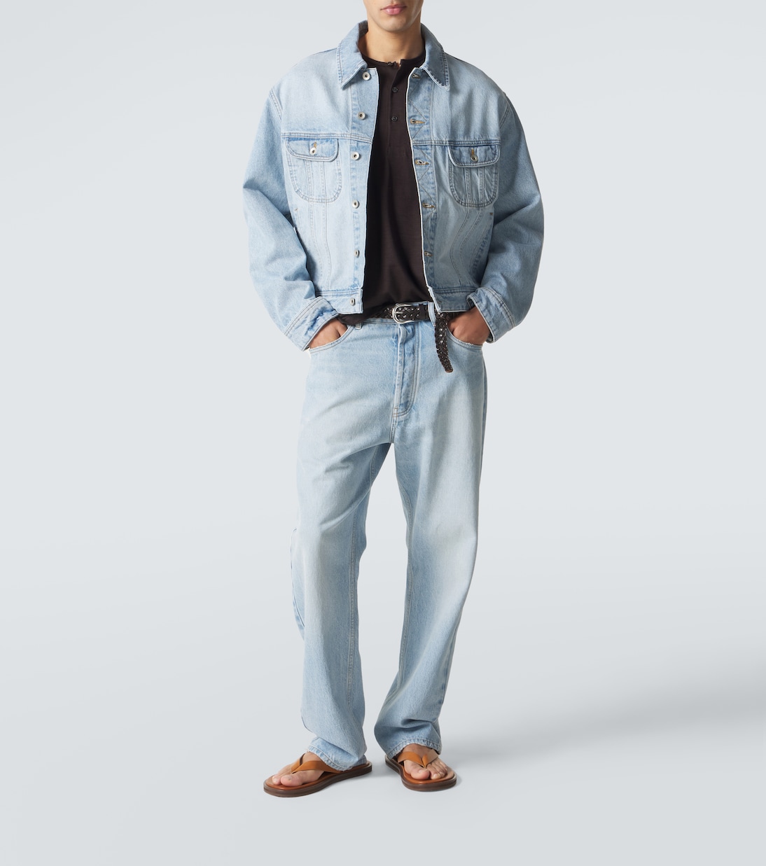 x Aaron Levine Derby denim jacket | Studio Nicholson