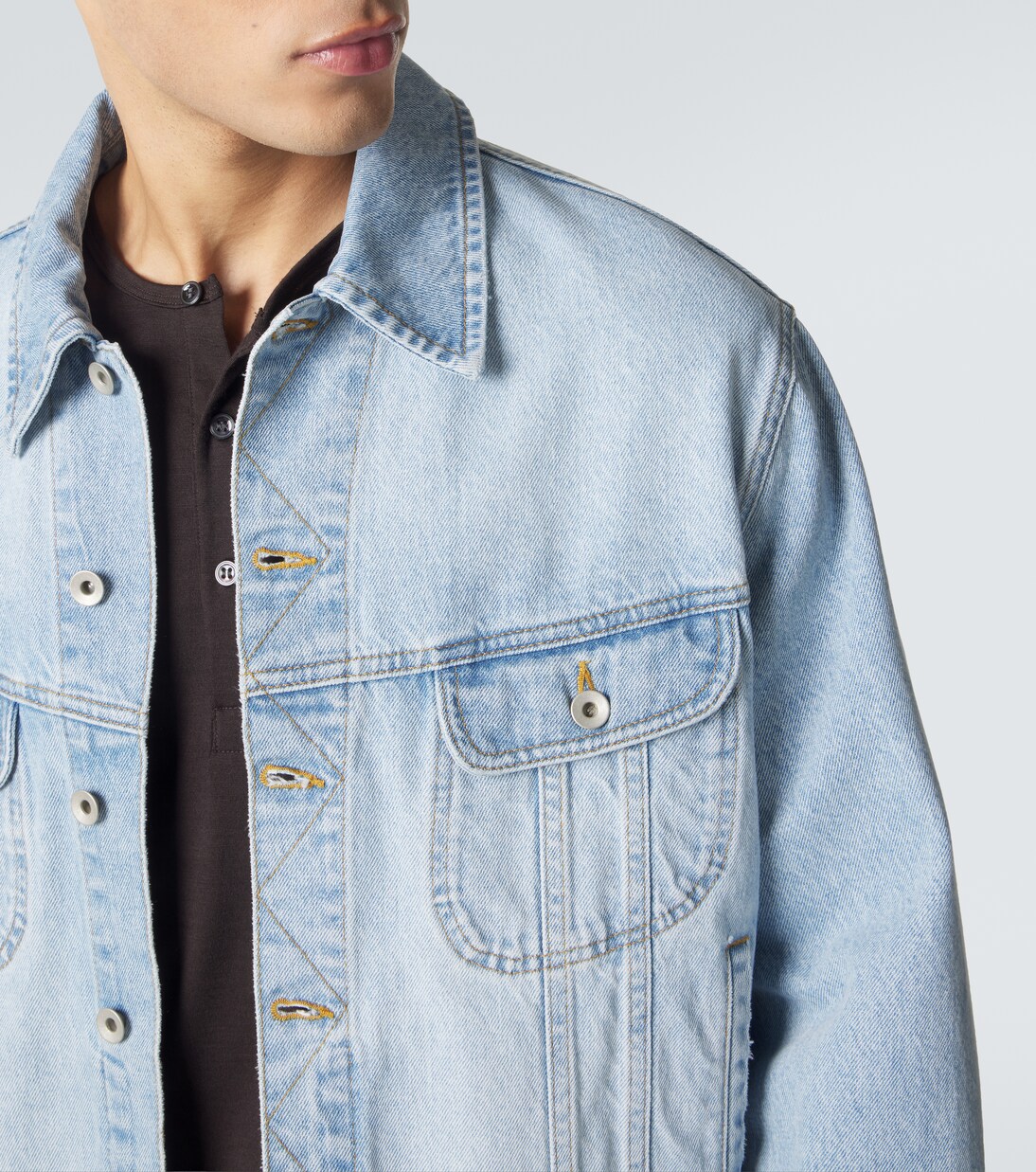 x Aaron Levine Derby denim jacket | Studio Nicholson