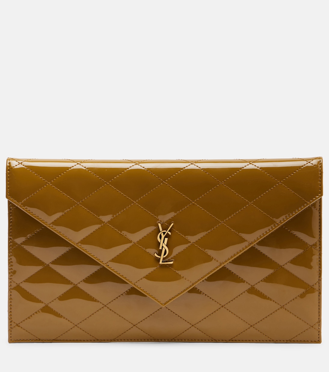 Clutch Paris aus Lackleder | Saint Laurent
