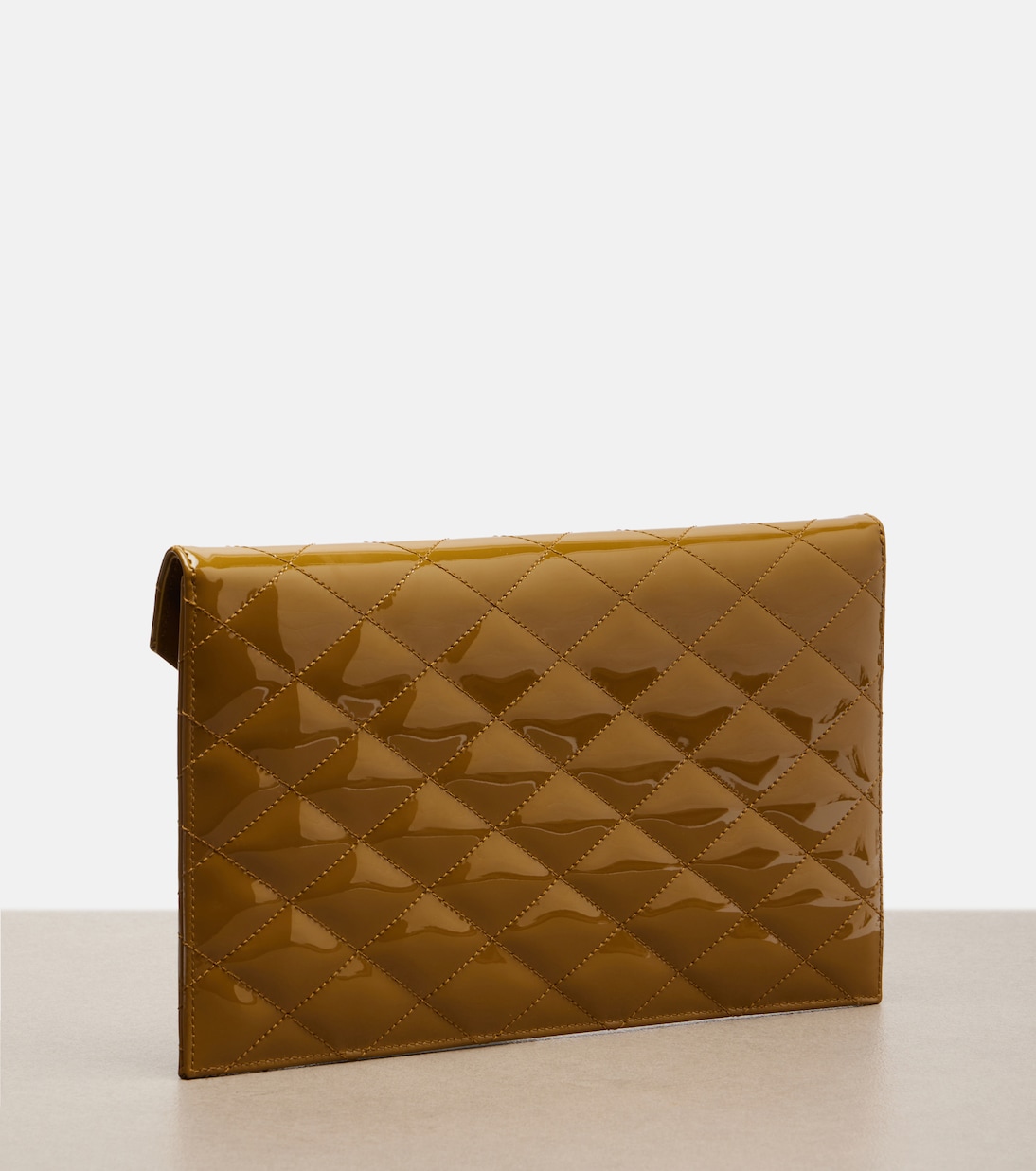Clutch Paris aus Lackleder | Saint Laurent