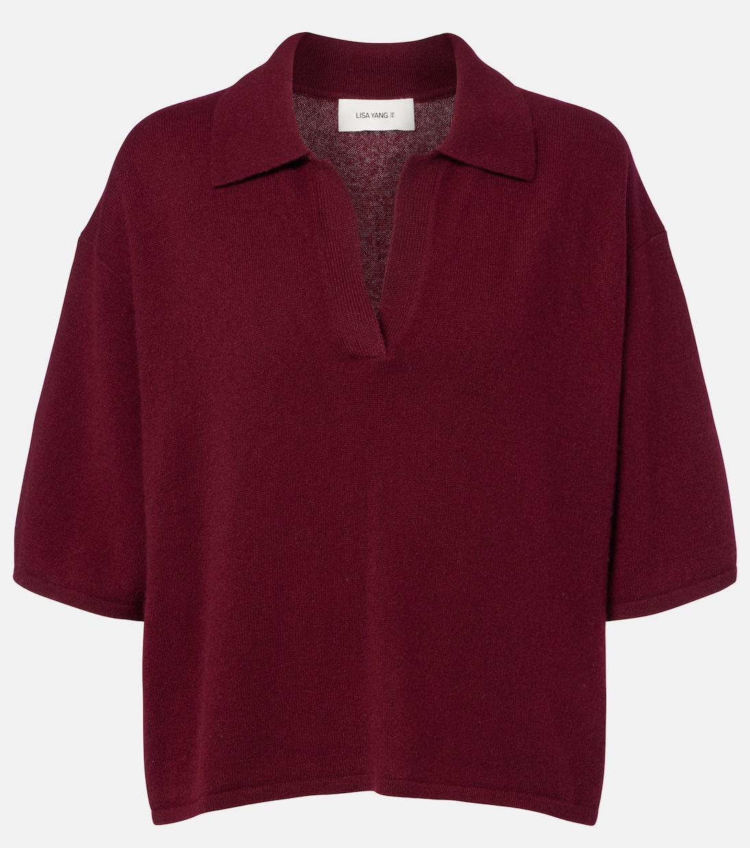 Neela cashmere polo sweater | Lisa Yang