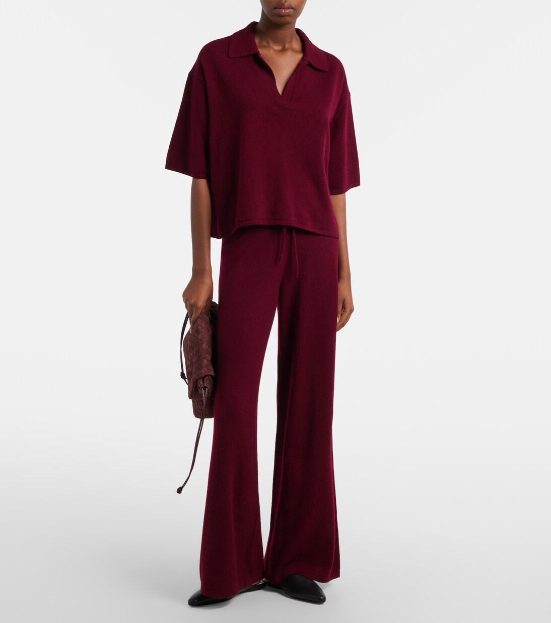 Neela cashmere polo sweater | Lisa Yang