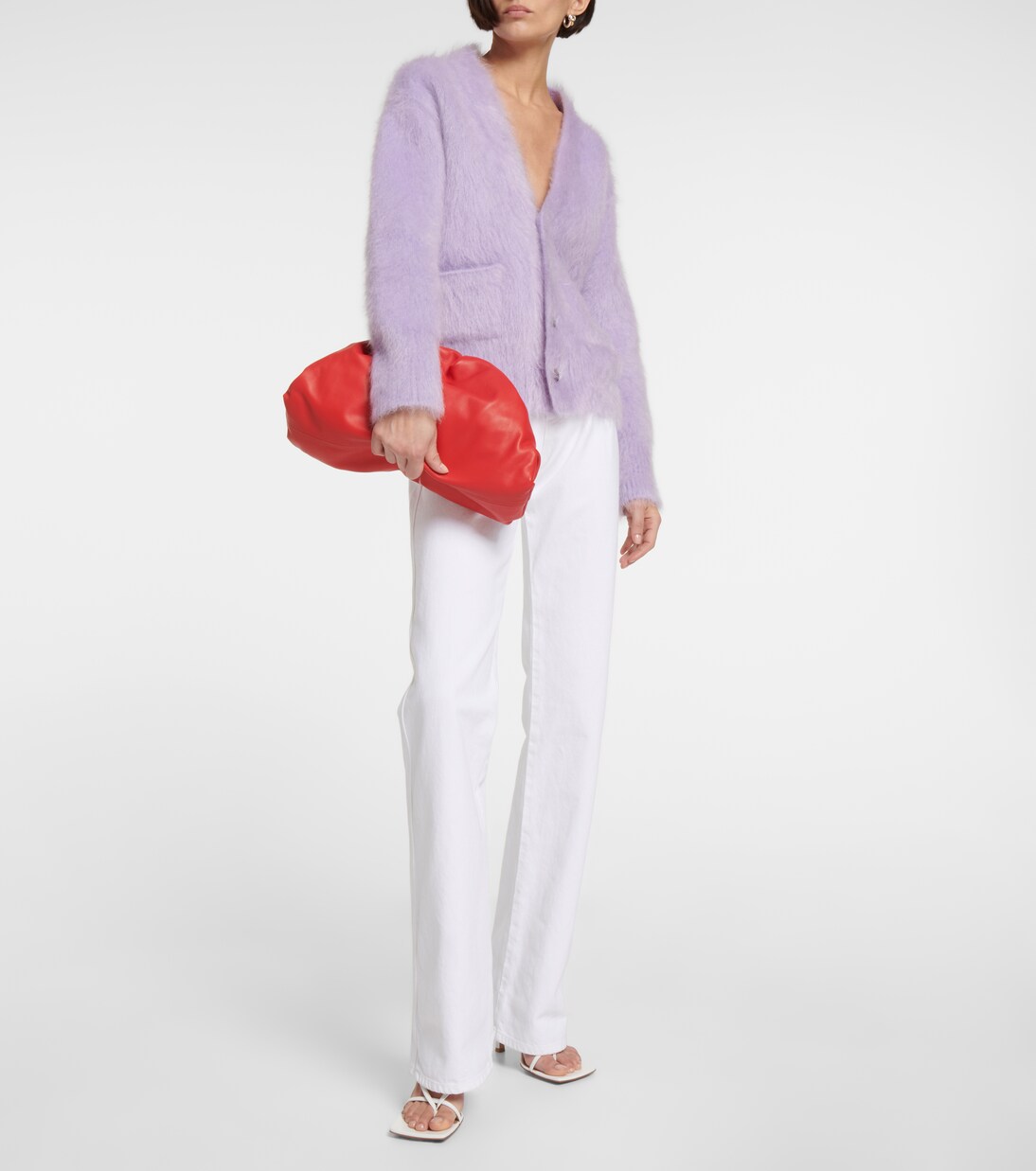 Stretch leather sandals | Bottega Veneta