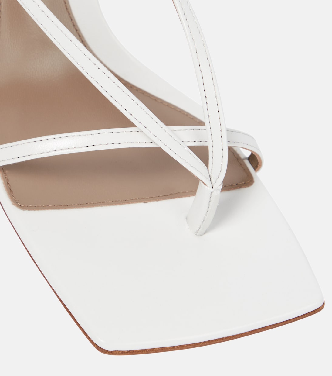 Stretch leather sandals | Bottega Veneta