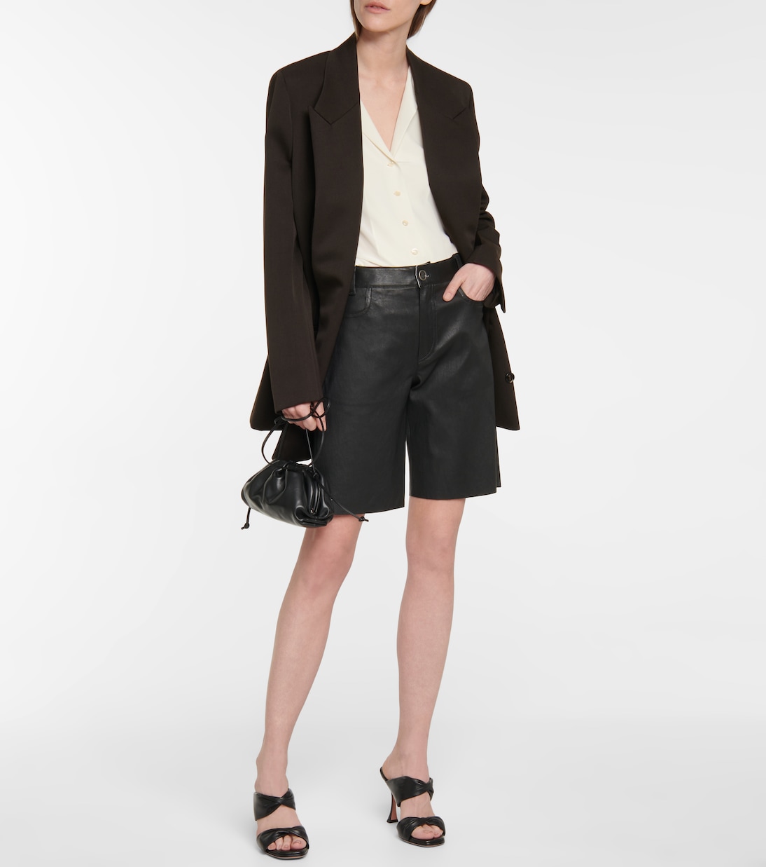 Shorts Sofiane aus Leder | Stouls