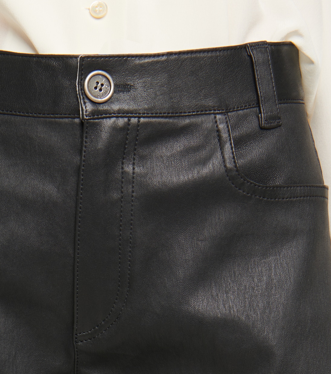 Shorts Sofiane aus Leder | Stouls