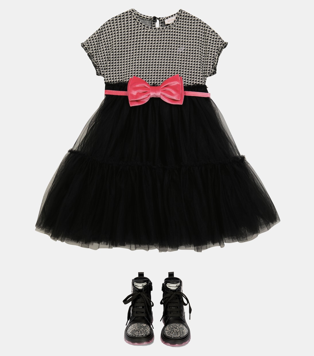 Robe Princy en coton mélangé | Monnalisa