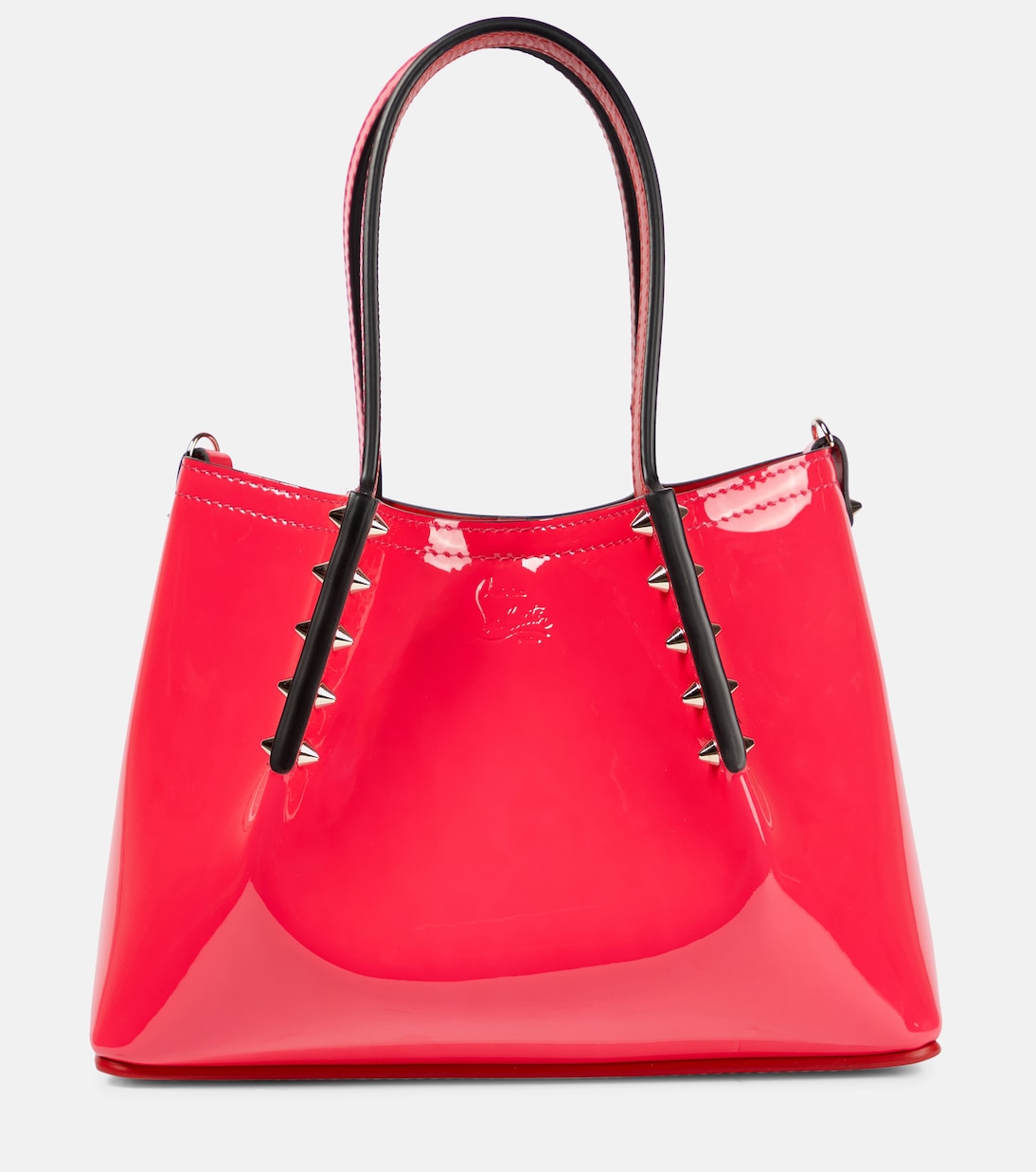 Cabarock Mini patent leather tote | Christian Louboutin
