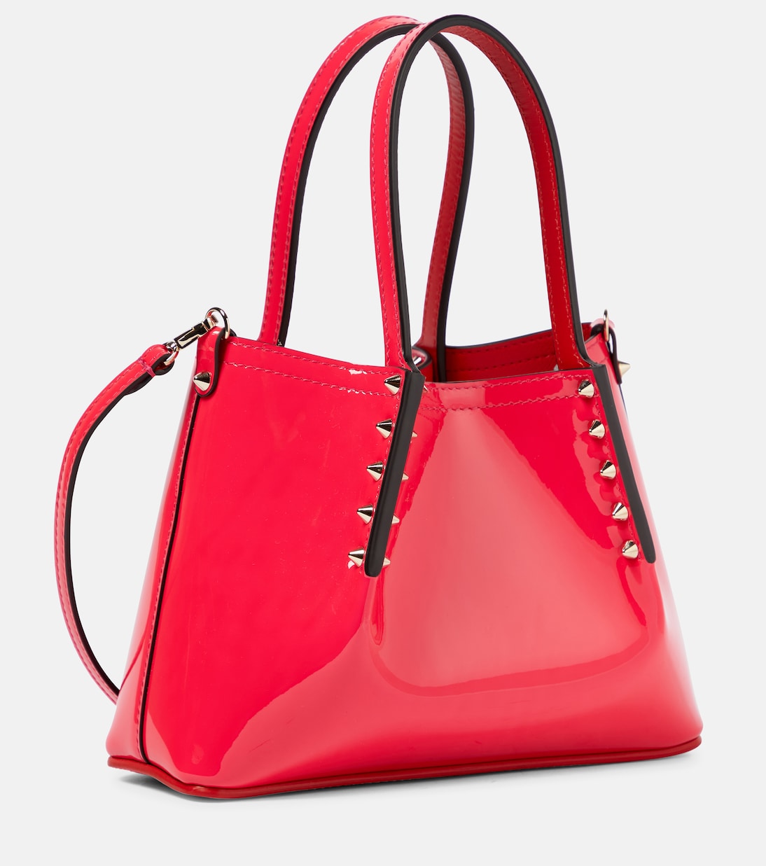 Cabarock Mini patent leather tote | Christian Louboutin
