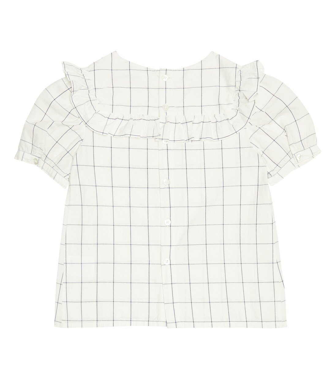 Cotton embroidered top | Bonpoint