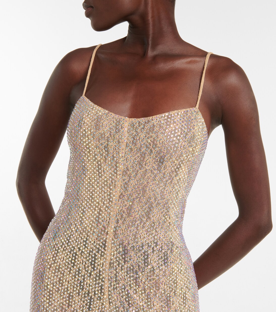 Embellished lace jumpsuit | Stella McCartney