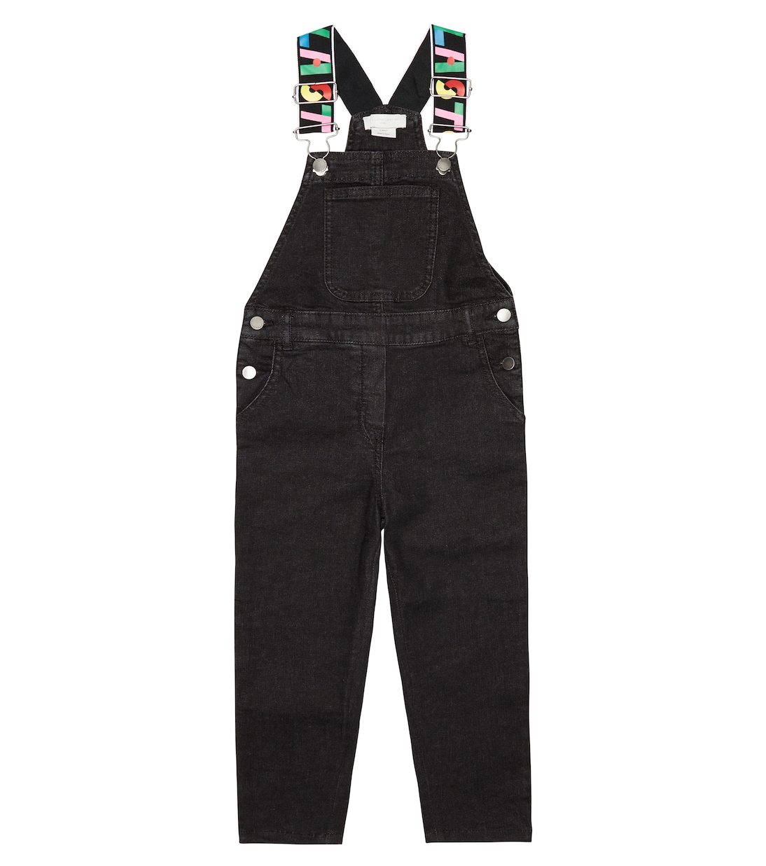 Logo cotton-blend overalls | Stella McCartney Kids