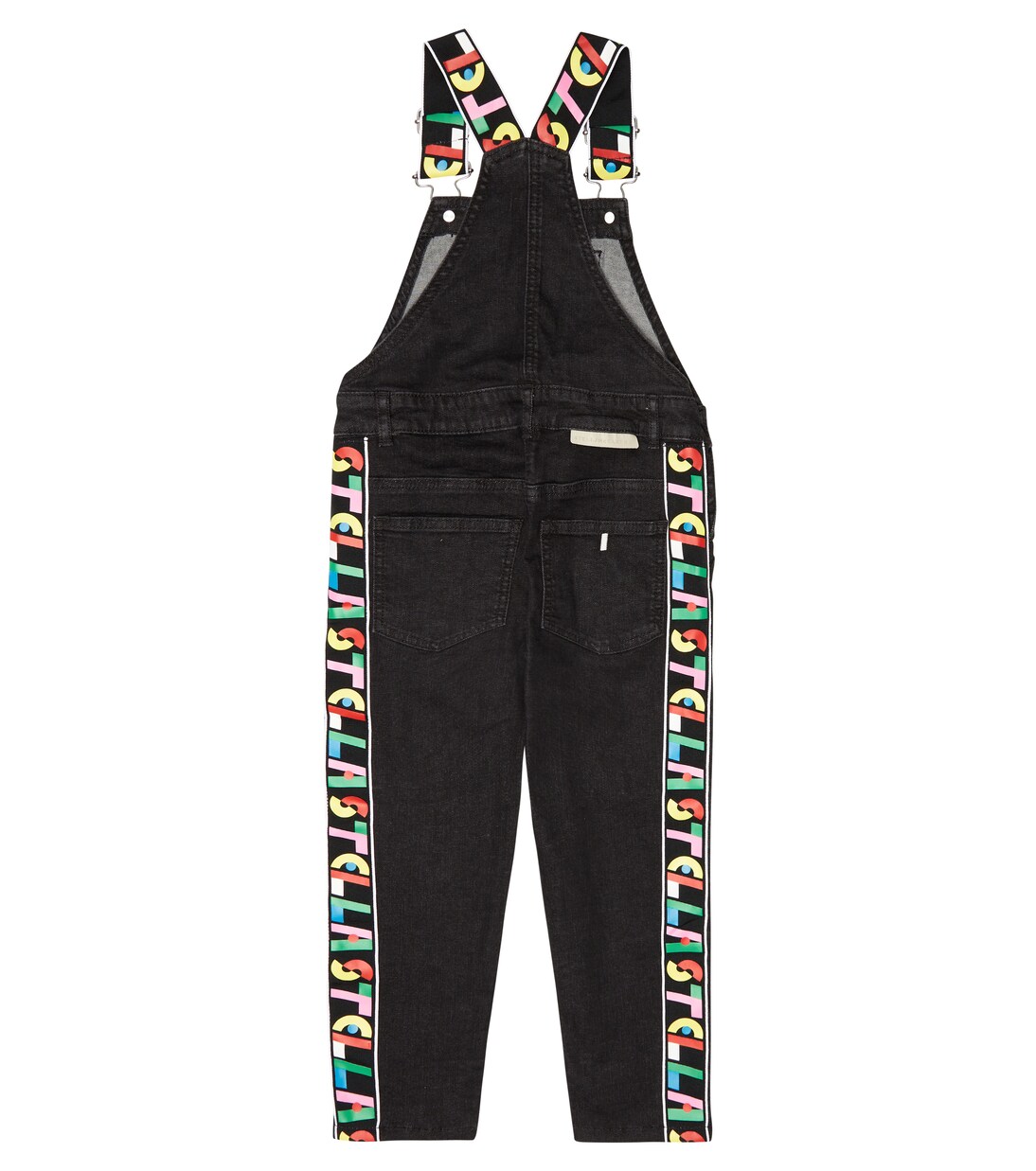 Logo cotton-blend overalls | Stella McCartney Kids