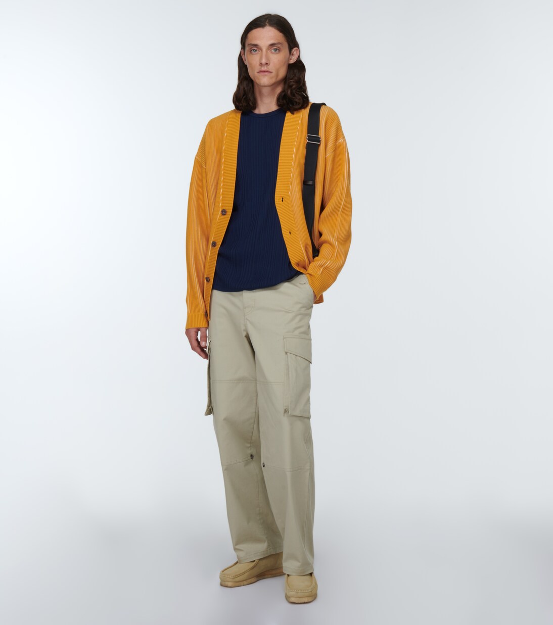 Ribbed wool cardigan | King & Tuckfield