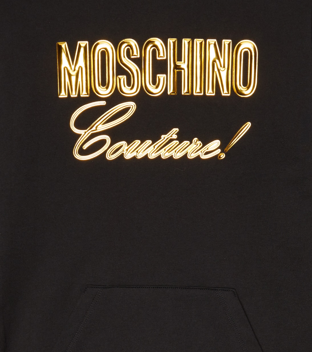 Logo cotton sweater dress | Moschino Kids