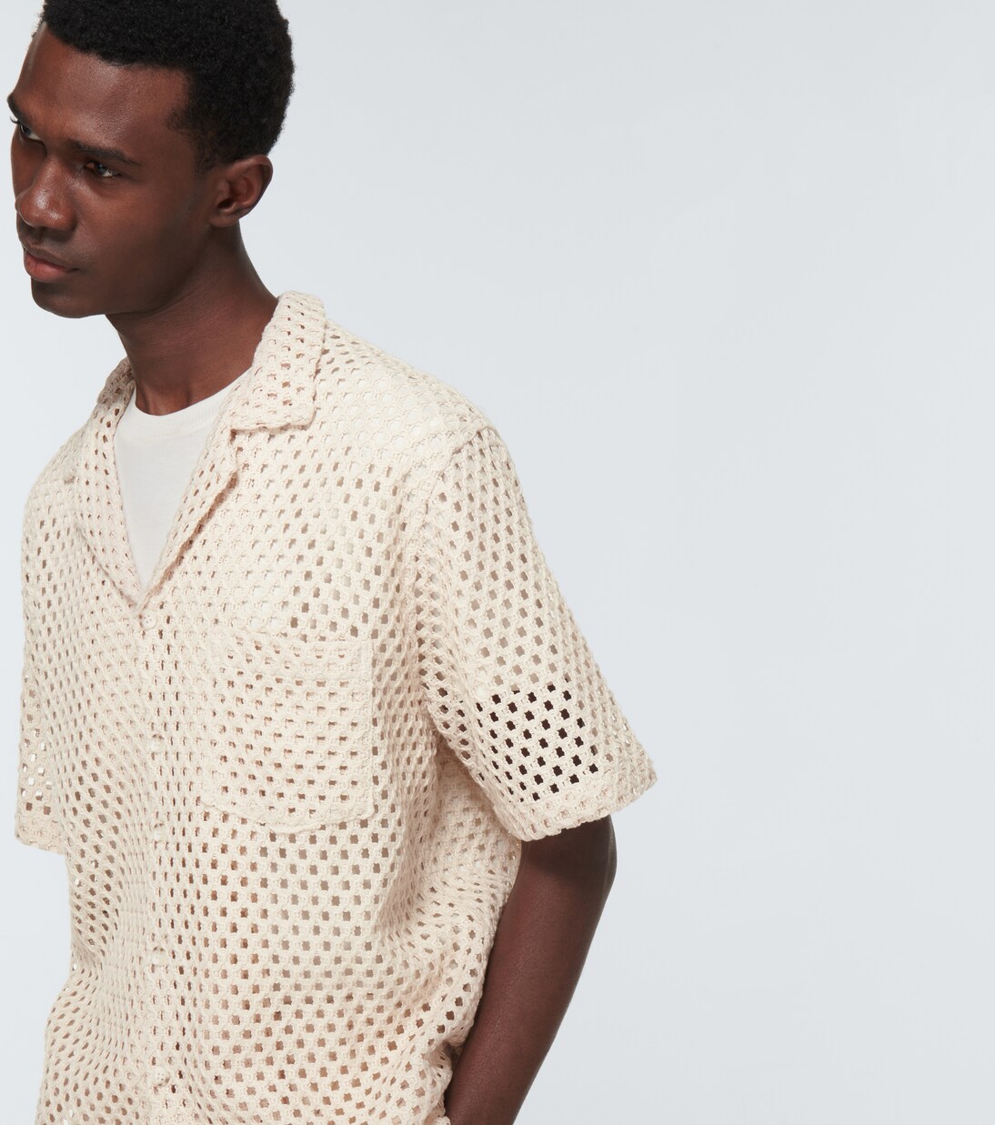 棉质混纺衬衫 | Commas