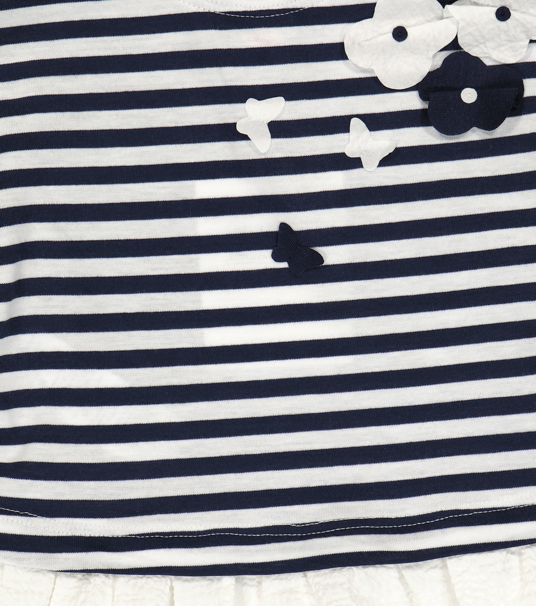 Bébé – Robe rayée en coton mélangé | Il Gufo