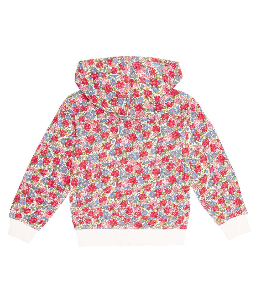 Sweat-shirt à capuche en coton à fleurs | Polo Ralph Lauren Kids