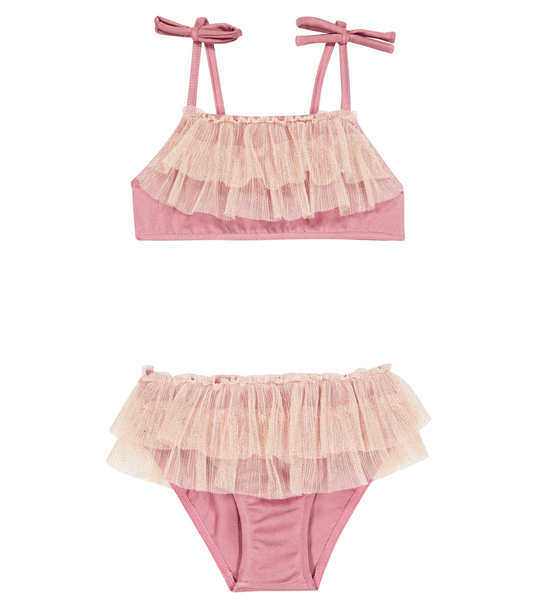 Saint Tropez ruffled bikini set | Suncracy
