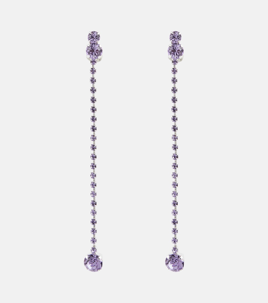 Crystal-embellished drop earrings | Magda Butrym