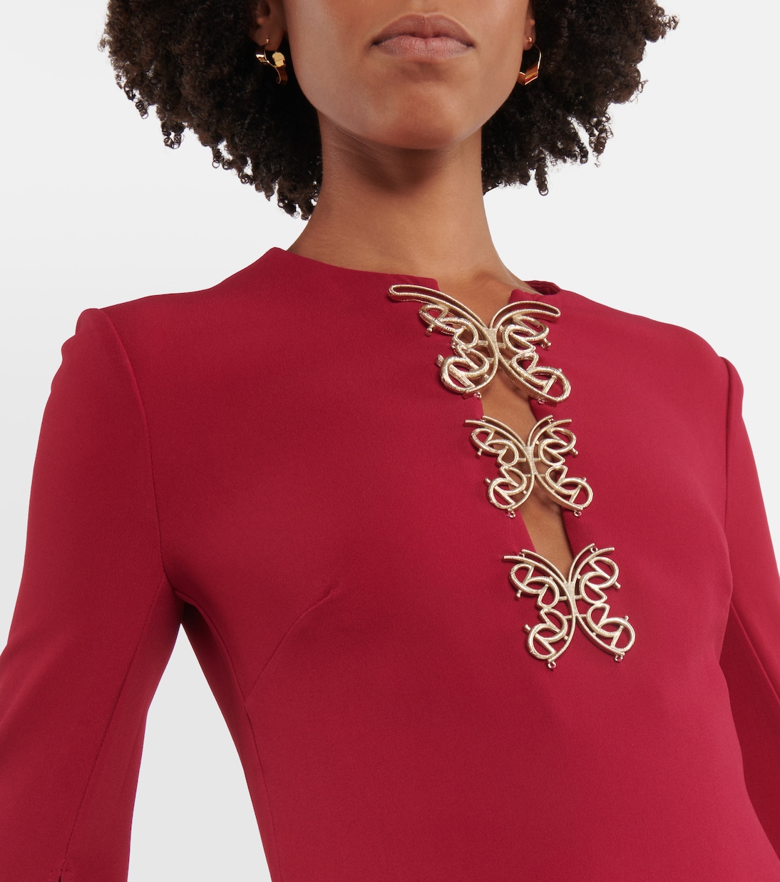 Abito lungo in crêpe | Elie Saab