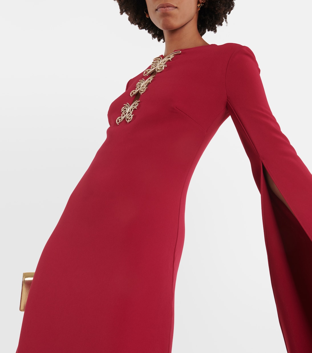 Abito lungo in crêpe | Elie Saab